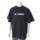 ユニセックス 22SS NO COMMENT ダメージ加工 オーバーサイズ Tシャツ ブラック XXS