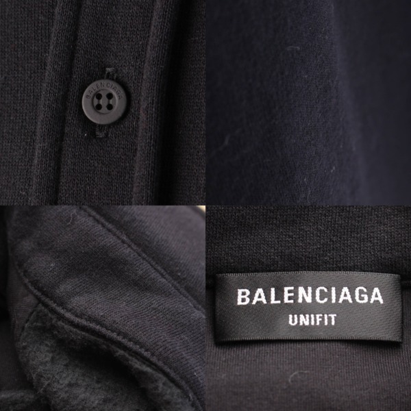 バレンシアガ Balenciaga 21AW ロゴ コットン オーバーサイズ シャツ 