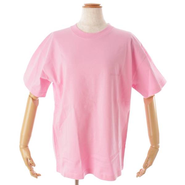バレンシアガ(Balenciaga) 20年 ラージフィット ロゴ 半袖 Tシャツ