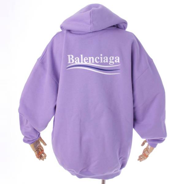 バレンシアガ(Balenciaga) キャンペーン ロゴ フーディ パーカー