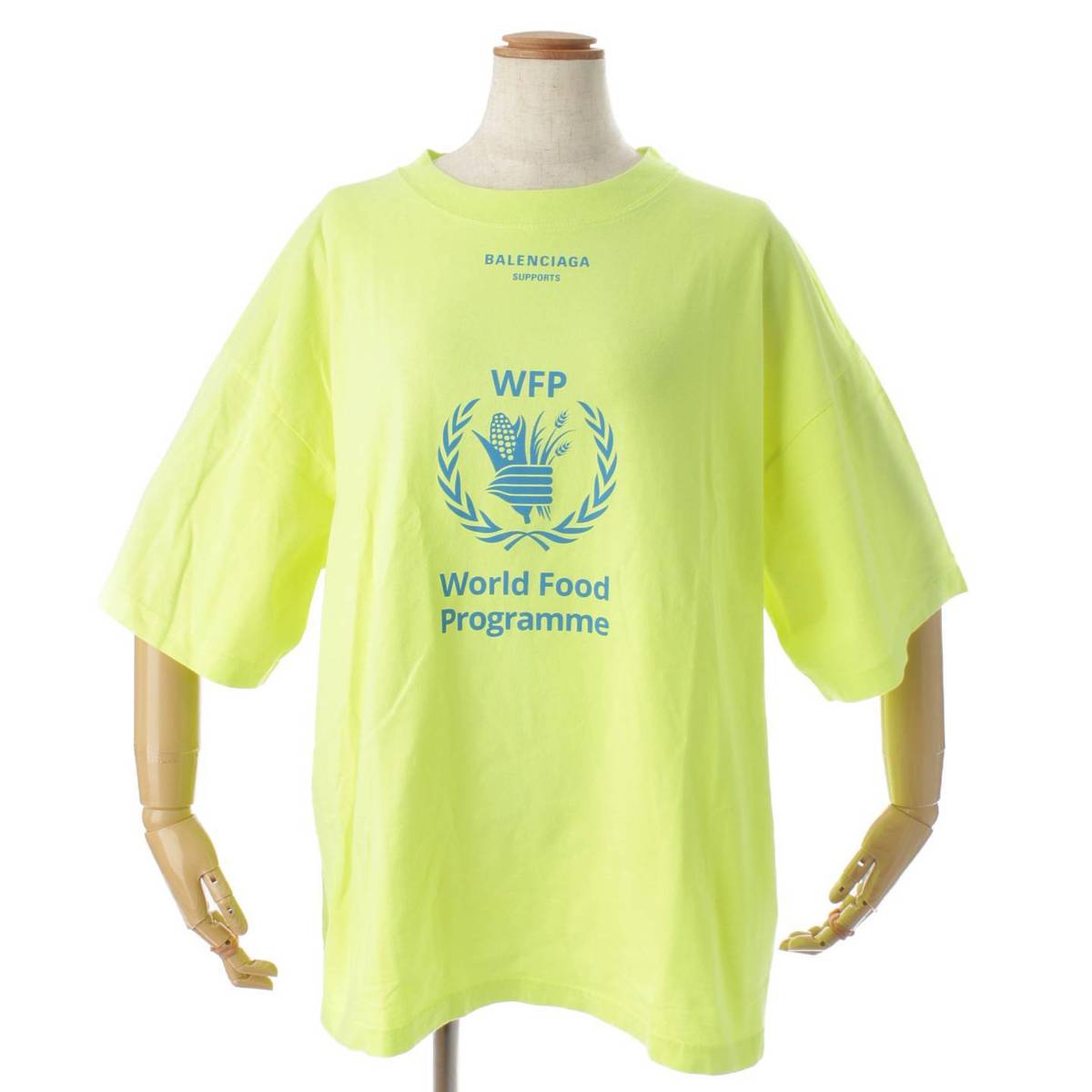 注目 BALENCIAGA 18AW WFP Tシャツ イエロー ecousarecycling.com