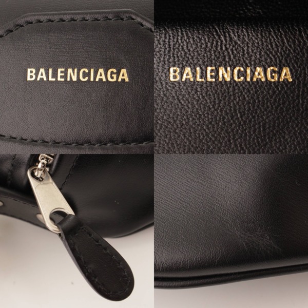 バレンシアガ(Balenciaga) スーベニアXS レザー ボディバッグ チェーン 