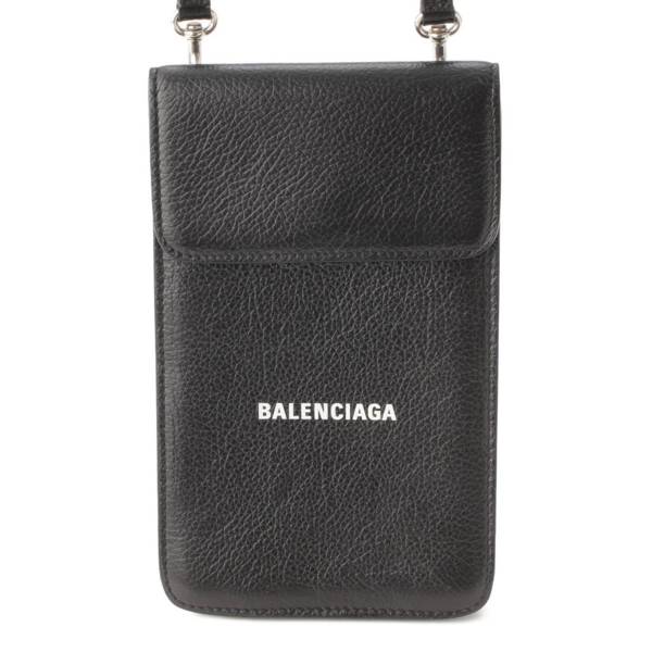 バレンシアガ(Balenciaga) CASH レザー フォンケース ショルダー