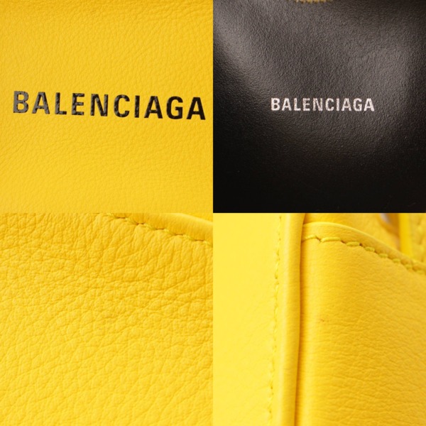 バレンシアガ(Balenciaga) エブリデイカメラバッグXS レザー ショルダーバッグ 552372 イエロー 中古 通販 retro レトロ