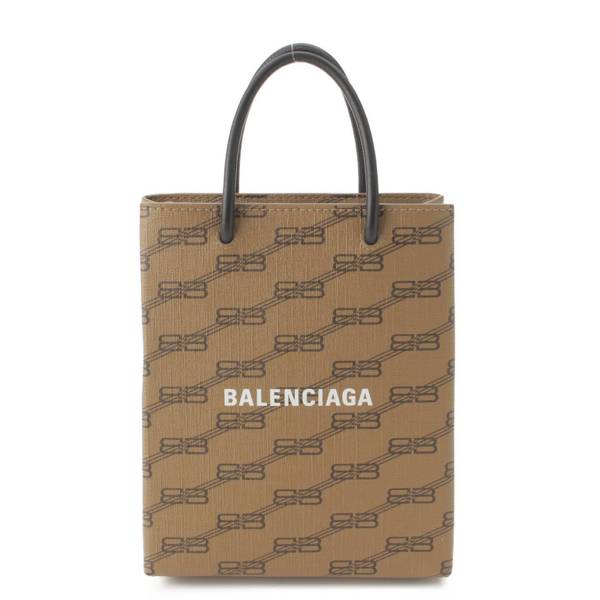 バレンシアガ Balenciaga ショッピング フォンホルダー BBモノグラム