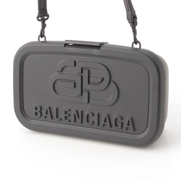 バレンシアガ Balenciaga ランチボックス プラスチック 2WAYショルダー ...