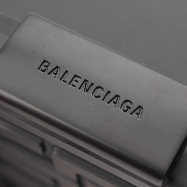 バレンシアガ Balenciaga ランチボックス プラスチック 2WAYショルダーバッグ 638207 ブラック 中古 通販 retro レトロ