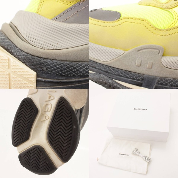 バレンシアガ(Balenciaga) 18ss トリプルS トレーナー スニーカー 512175 イエロー 40 中古 通販 retro レトロ