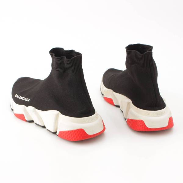 バレンシアガ Balenciaga スピードトレーナー ロゴ ソックスシューズ スニーカー ブラック 25 中古 通販 retro レトロ