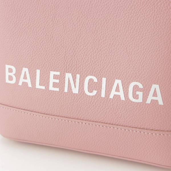 バレンシアガ Balenciaga ヴィル XXS ロゴ レザー 2WAY トートバッグ