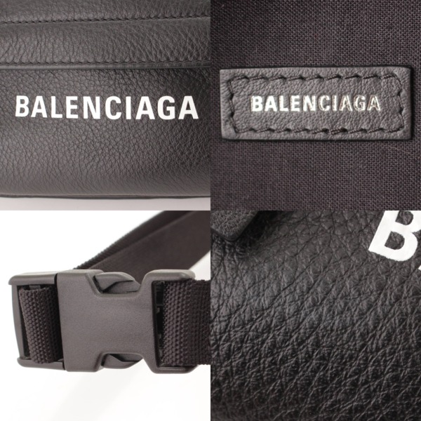 バレンシアガ(Balenciaga) エブリディ レザー ロゴ ウェストポーチ