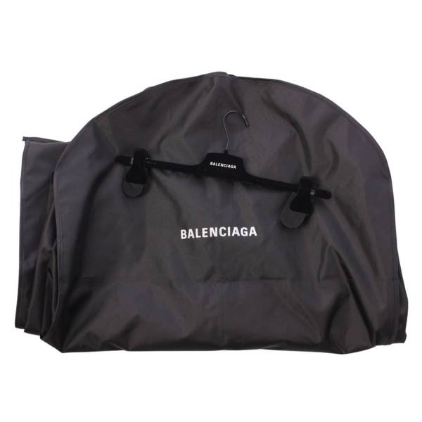 バレンシアガ Balenciaga 23年 キャメル×ナイロン ワイド パンツ ボトムス 743903 ネイビー XXS 中古 通販 retro レトロ