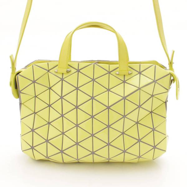 バオバオ イッセイミヤケ(BAO BAO ISSEY MIYAKE) ハンドバッグ 2WAYショルダーバッグ BB71-AG215 イエロー 中古  通販 retro レトロ