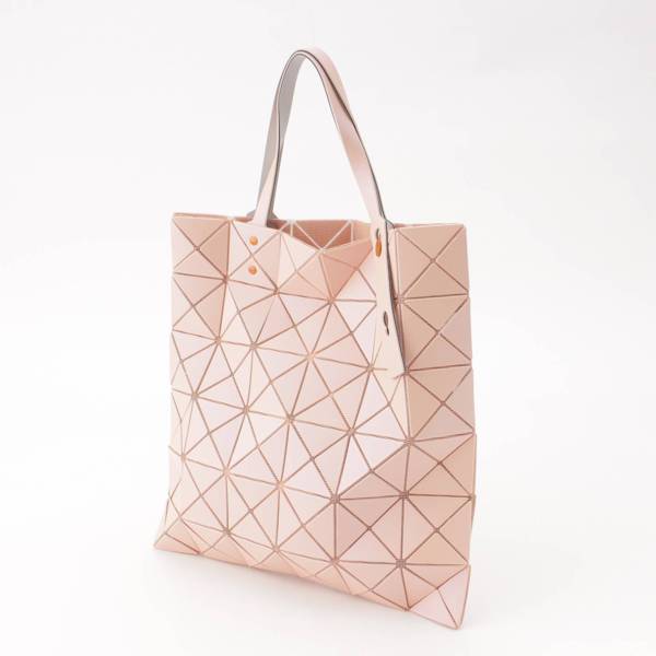 バオバオ イッセイミヤケ BAO BAO ISSEY MIYAKE LUCENT ONE-TONE トートバッグ BB31-AG623 ピンク 中古  通販 retro レトロ