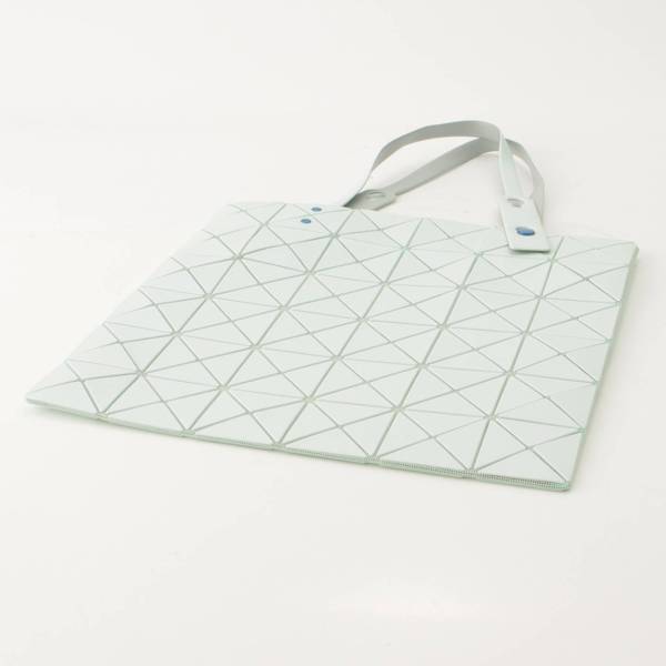 バオバオ イッセイミヤケ BAO BAO ISSEY MIYAKE LUCENT ONE TONE 6×6 トートバッグ BB36AG623 グリーン  中古 通販 retro レトロ