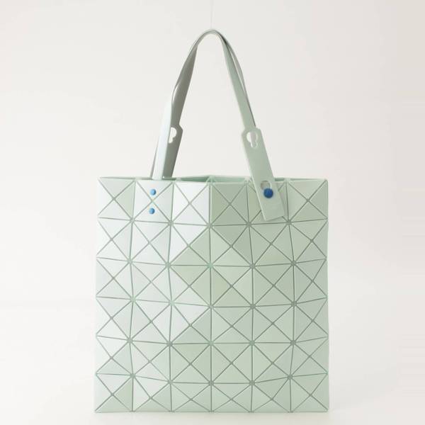 バオバオ イッセイミヤケ BAO BAO ISSEY MIYAKE LUCENT ONE TONE 6×6 トートバッグ BB36AG623 グリーン  中古 通販 retro レトロ