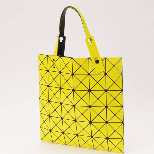 バオバオ イッセイミヤケ BAO BAO ISSEY MIYAKE LUCENT ルーセント 6×6 トートバッグ 鞄 BB01-AG613 イエロー  中古 通販 retro レトロ