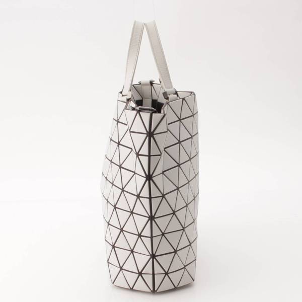 バオバオ イッセイミヤケ BAO BAO ISSEY MIYAKE レザー クリスタルマット 2way ショルダー トートバッグ 鞄  BB03-AG311 ホワイト 中古 通販 retro レトロ