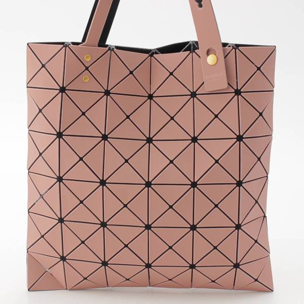 バオバオ イッセイミヤケ BAO BAO ISSEY MIYAKE ロック トートバッグ メッシュ BB91-AG603 マット ピンク 中古 通販  retro レトロ