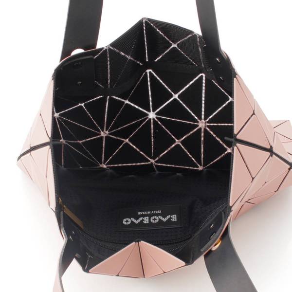 バオバオ イッセイミヤケ BAO BAO ISSEY MIYAKE ロック トートバッグ メッシュ BB91-AG603 マット ピンク 中古 通販  retro レトロ