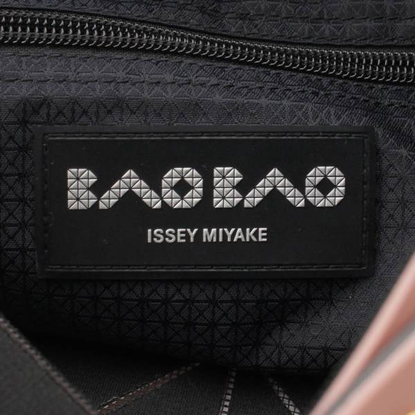 バオバオ イッセイミヤケ BAO BAO ISSEY MIYAKE ロック トートバッグ メッシュ BB91-AG603 マット ピンク 中古 通販  retro レトロ