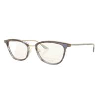 BETTY スクエア型 眼鏡 メガネ アイウェア SKY/SIL 49□16-145
