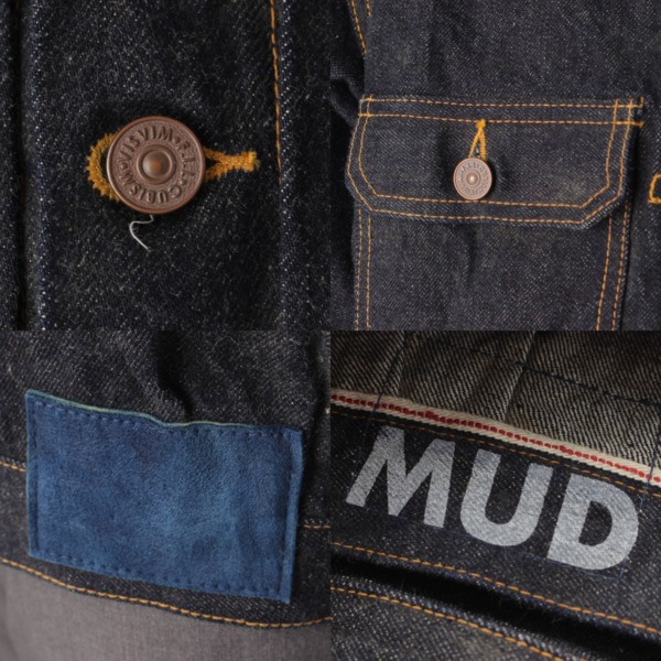 ビズビム visvim メンズ SS 101XX JKT RAW MUD OVERDYE デニムジャケット 0123105006003 インディゴ 1  中古 通販 retro レトロ