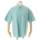 オーバーサイズ コットン 半袖 シャツ ブルー 38
