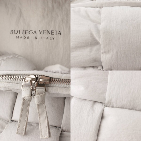 ボッテガヴェネタ(Bottega Veneta) パデット テック ナイロン バックパック リュック 628955VBO819674 グレー 中古  通販 retro レトロ