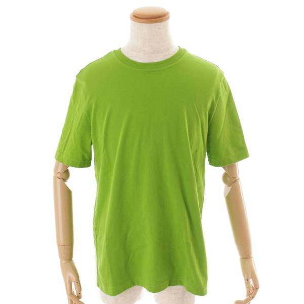 メンズ ロゴ刺繍 オーバーサイズ Tシャツ トップス 649055 グリーン