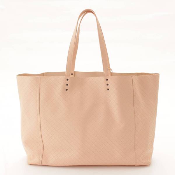 ボッテガ ヴェネタ(Bottega Veneta) イントレッチオ ミラージュ レザー トートバッグ バタフライ ピンク 中古 通販 retro レトロ