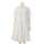 　パフスリーブ フレアワンピース ドレス ホワイト UK8