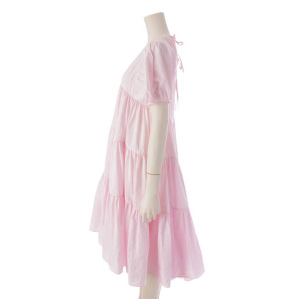〓CECILIE BAHNSEN〓 pink ESME DRESS ワンピース - ワンピース