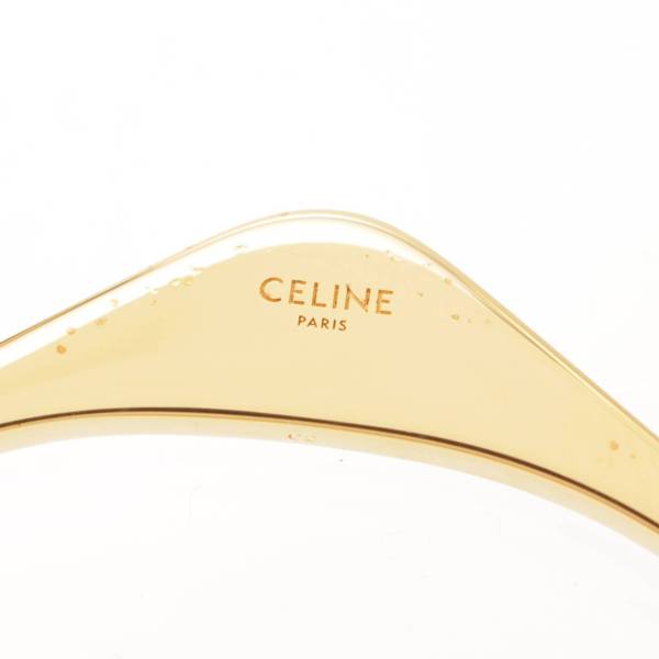 セリーヌ Celine ペンタゴン GP ブレスレット バングル ゴールド C2 中古 通販 retro レトロ