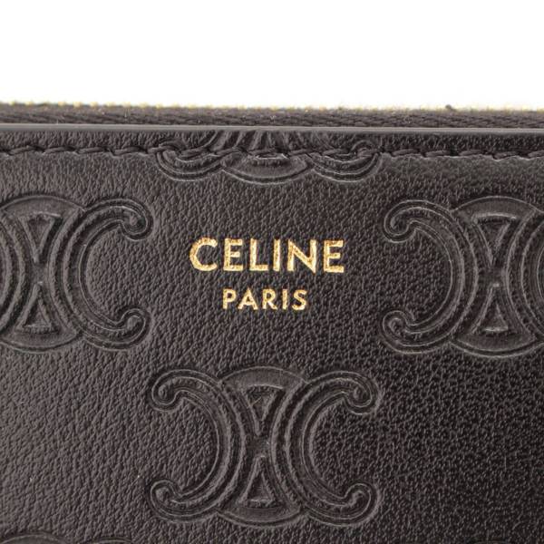 セリーヌ(Celine) トリオンフ コンパクト ジップウォレット 財布