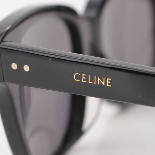 セリーヌ Celine ロゴ ウェリントン型 サングラス アイウェア CL40061F ブラック 53□16 中古 通販 retro レトロ