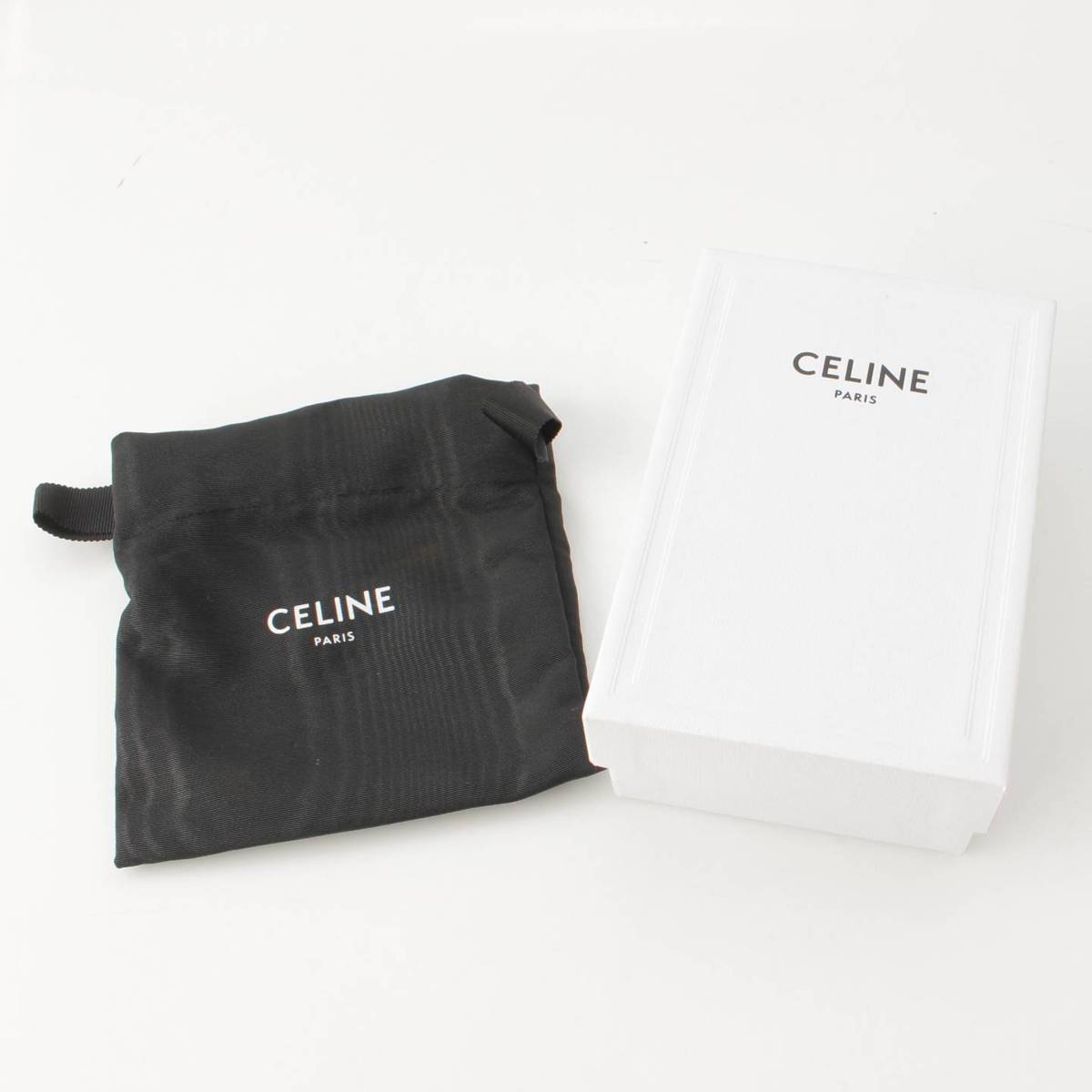 セリーヌ Celine スモール カデナ ストラップ ウォレット 財布 ブラウン 中古 通販 retro レトロ