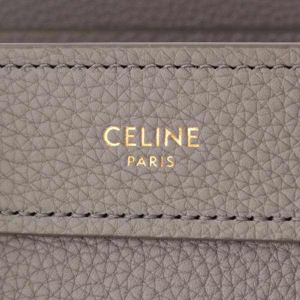 セリーヌ(Celine) ラゲージ ナノショッパー ベビードラムドカーフ ...