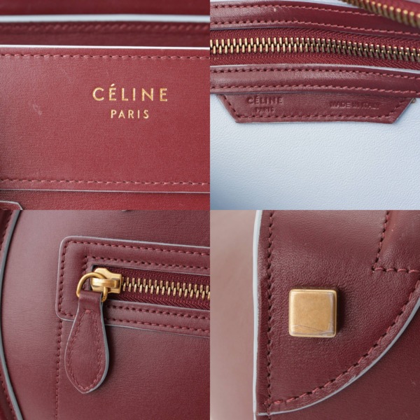 セリーヌ(Celine) ラゲージ マイクロショッパー ハンドバッグ 2カラー