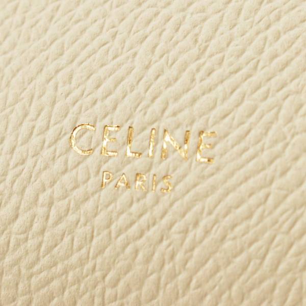 セリーヌ Celine ベルトバッグ ナノ カーフスキン 2WAY ハンドバッグ 189003ZVA.24OU アイボリー 中古 通販 retro  レトロ