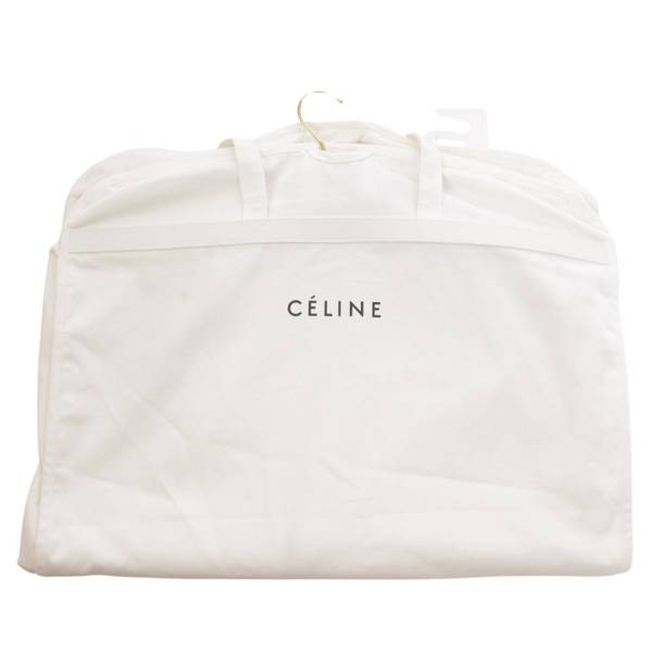 セリーヌ(Celine) フィービー期 チェック柄 ウール ロング スプリング