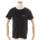 メンズ エンブロイダリー Tシャツ ロゴ刺繍 トップス 2X486114L ブラック XS