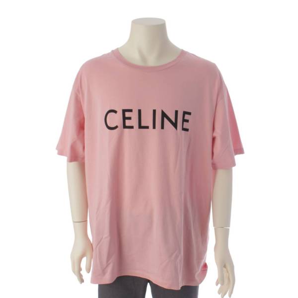 サイズはSCELINE セリーヌ　ルーズTシャツ  S ピンク
