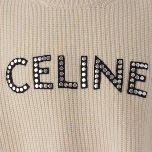 セリーヌ Celine メンズ 22S オーバーサイズ ウール ニット セーター ...