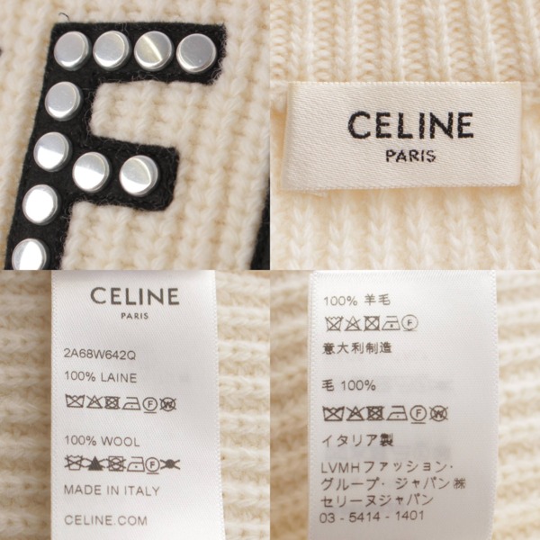 セリーヌ Celine メンズ 22S オーバーサイズ ウール ニット セーター