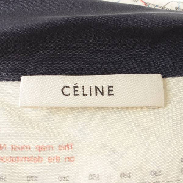 セリーヌ(Celine) 18SS スカーフドッキング Vネック ニット セーター