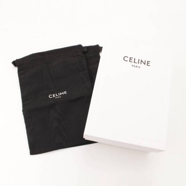 セリーヌ(Celine) ルコ ポリッシュドカーフスキン ローファー ブラック