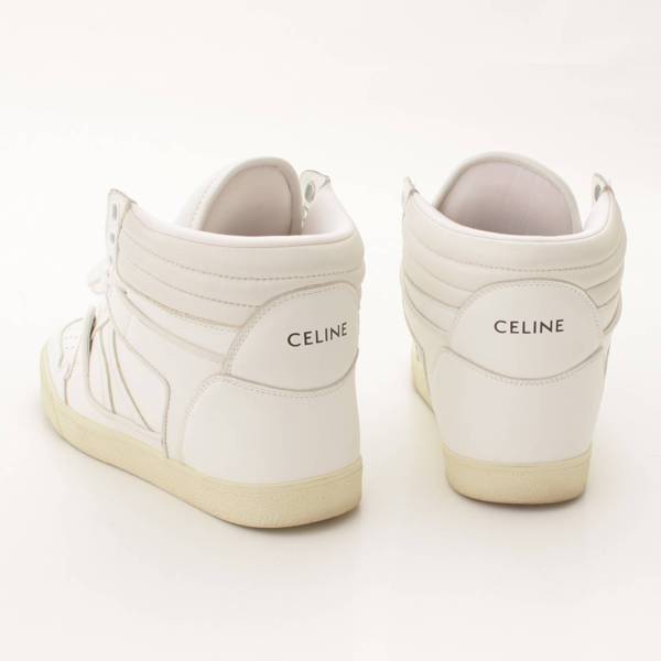 セリーヌ(Celine) BREAK ブレーク レザー ハイカット スニーカー