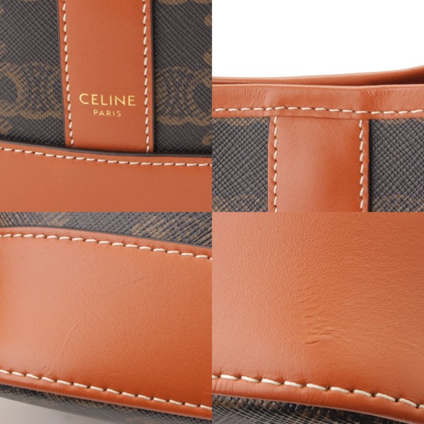 セリーヌ(Celine) スモールバケット トリオンフキャンバス ショルダー