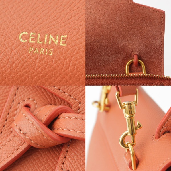 セリーヌ Celine ベルトバッグ ピコ レザー ショルダーバッグ